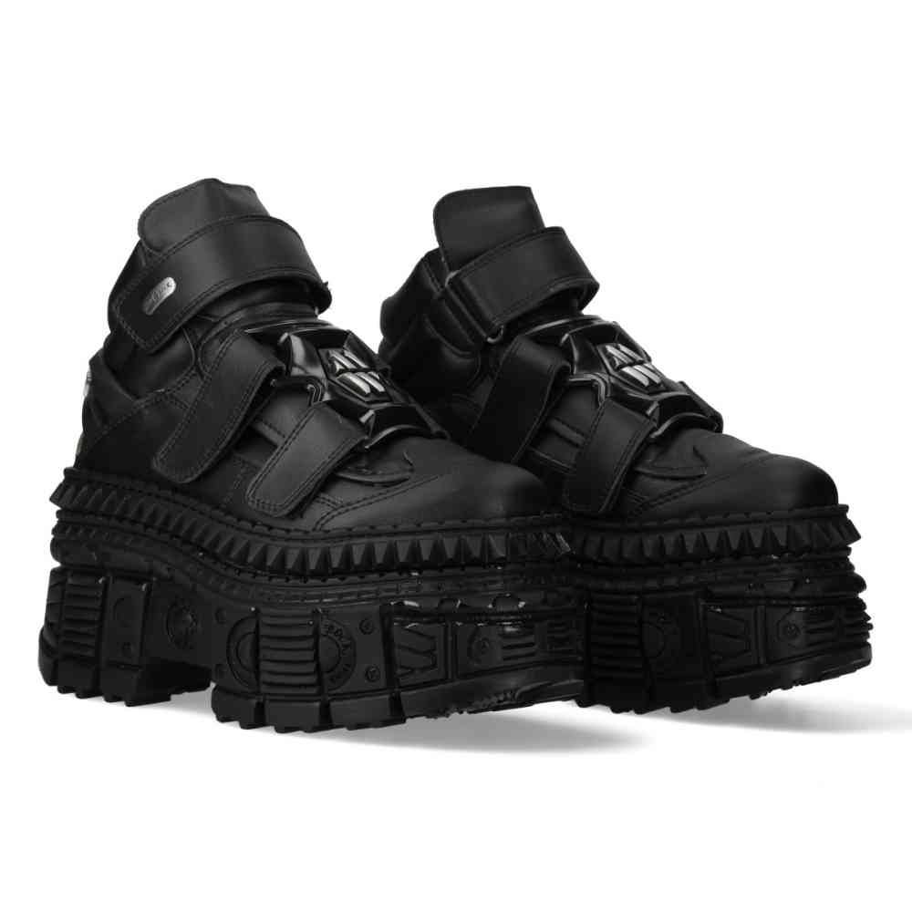 New Rock - MWALL285V1 Platform Boots - Black Product image